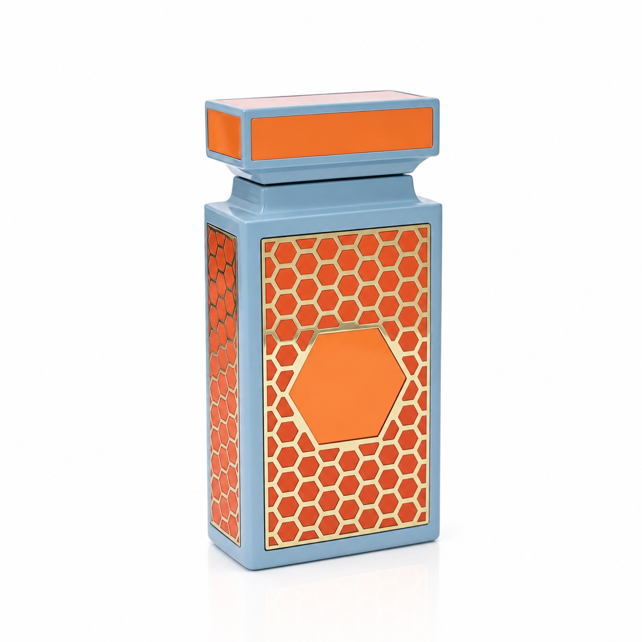 Royal Hive Collection Designer Glass Perfume Bottle