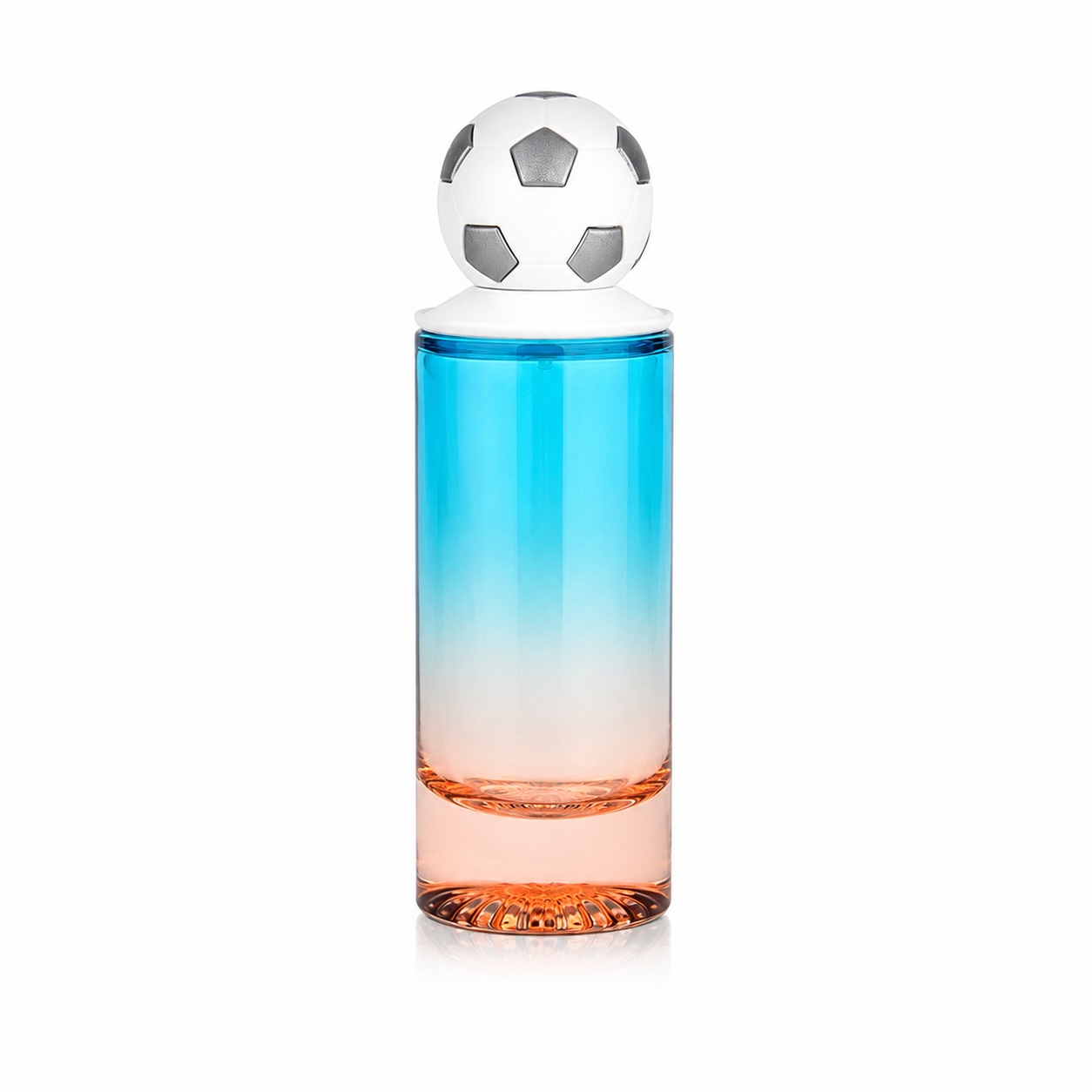Goal Series Soccer Ball Cap Gradient Glass Perfume Bottle